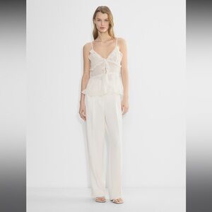 Aritzia Effortless Pant in Light Birch